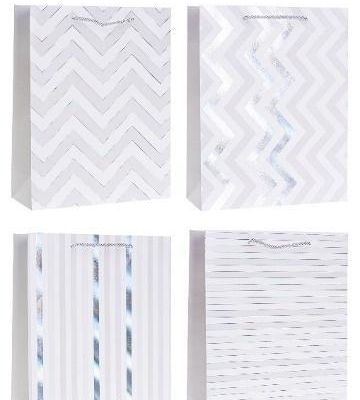 Opakowanie Torebka ozdobna 31x42x12cm hot-stamp mix ROZETTE