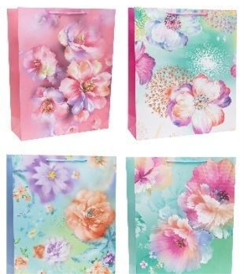 Torebka ozdobna 50x70x20cm szerokie dno mix. Wydawca: ROZETTE. SmakLiter.pl Opakowanie Torebka ozdobna 50x70x20cm szerokie dno mix