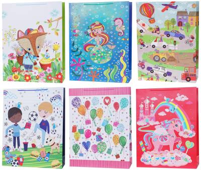 Opakowanie Torebka ozdobna 51x72x18cm szerokie dno mix 1 szt