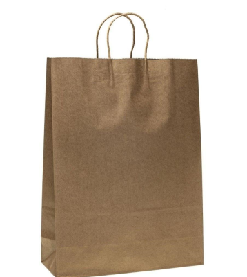 Torebka ozdobna kraft 31x42x12cm ROZETTE. Wydawca: ROZETTE. SmakLiter.pl Opakowanie Torebka ozdobna kraft 31x42x12cm ROZETTE