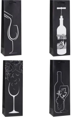 Torebka ozdobna na butelkę 12x36x9cm mix ROZETTE. Wydawca: ROZETTE. SmakLiter.pl Opakowanie Torebka ozdobna na butelkę 12x36x9cm mix ROZETTE