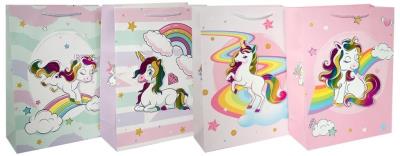 Opakowanie Torebka ozdobna PL-2 mała Jednorożce mix