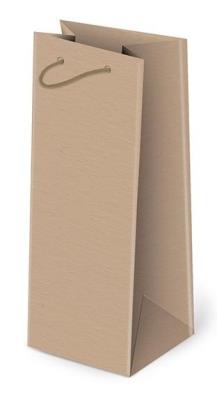 Opakowanie Torebka ozdobna szara P-W1 butelka