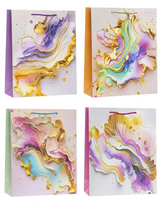 Opakowanie Torebka ozdobna TG 26x32x10cm mix ROZETTE 1 szt