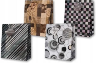 Opakowanie Torebka ozdobna złocona PL-2Z mała