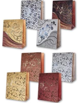 Opakowanie Torebka ozdobna złocona PL-6 średnia LUX mix