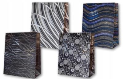 Opakowanie Torebka ozdobna złocona PL-6 średnia LUX zest. 58