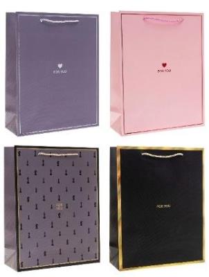 Opakowanie Torebka prezentowa 26x32x10cm mix ROZETTE