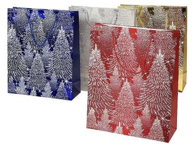 Opakowanie Torebka prezentowa Boże Narodzenie 23x18x10cm MIX