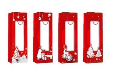 Opakowanie Torebka prezentowa butelka Boże Narodzenie platera