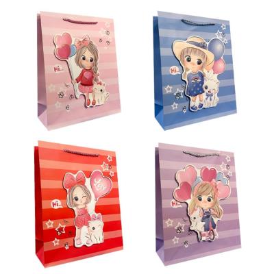 Opakowanie Torebka prezentowa dziecięca 3D mix