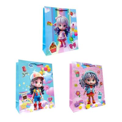 Torebka prezentowa dziecięca L szerokie dno mix. Wydawca: JU-PITER. SmakLiter.pl Opakowanie Torebka prezentowa dziecięca L szerokie dno mix