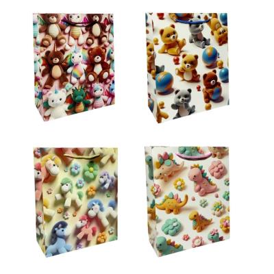 Opakowanie Torebka prezentowa dziecięca M Zabawki mix