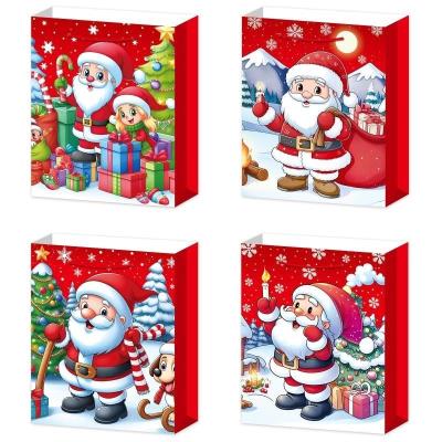 Opakowanie Torebka prezentowa L Boże Narodzenie platera mix