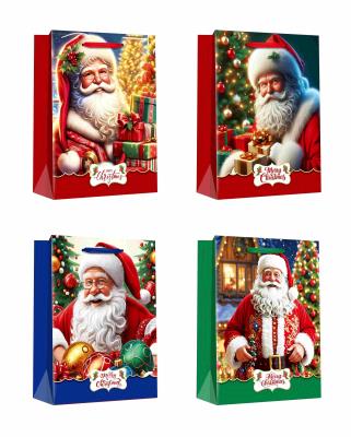 Opakowanie Torebka prezentowa L Boże Narodzenie platera mix