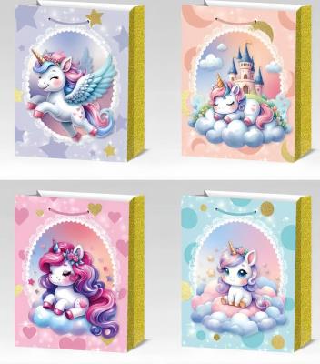 Opakowanie Torebka prezentowa L Jednorożce
