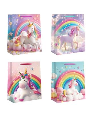 Opakowanie Torebka prezentowa L Jednorożce