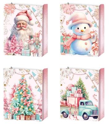 Opakowanie Torebka prezentowa M Boże Narodzenie platera mix