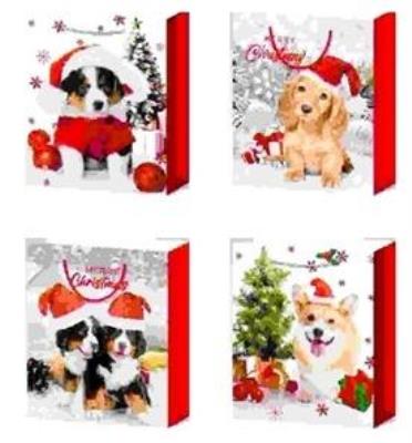 Opakowanie Torebka prezentowa M Boże Narodzenie platera mix