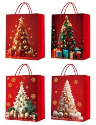 Opakowanie Torebka prezentowa M Boże Narodzenie platera mix