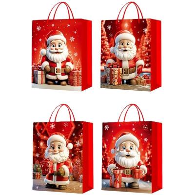 Opakowanie Torebka prezentowa S Boże Narodzenie brokat mix