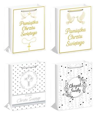 Opakowanie Torebka prezentowa S Chrzciny