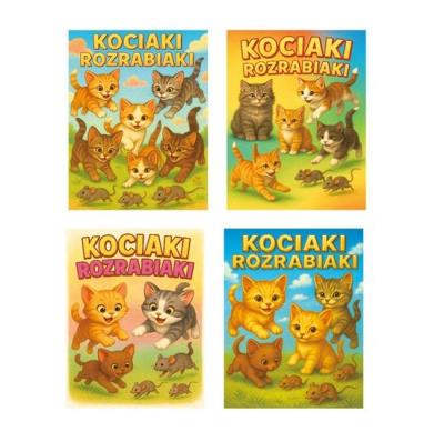 Opakowanie Torebka prezentowa S Kociaki Rozrabiaki