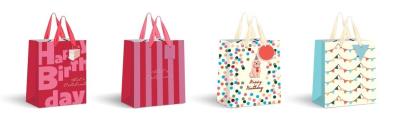 Opakowanie Torebka prezentowa średnia Party 26,5x33x13cm mix