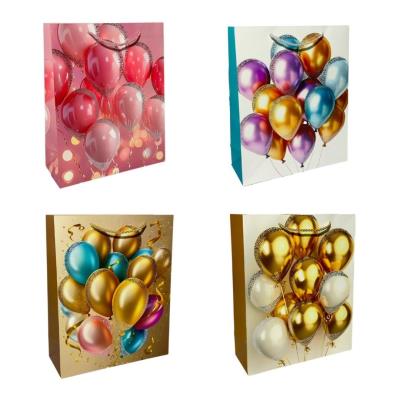 Opakowanie Torebka prezentowa uniwersalna S Balony mix