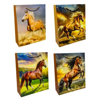 Opakowanie Torebka prezentowa uniwersalna S Rumak mix