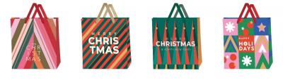 Opakowanie Torebka świąteczna mała 18x23x10cm mix