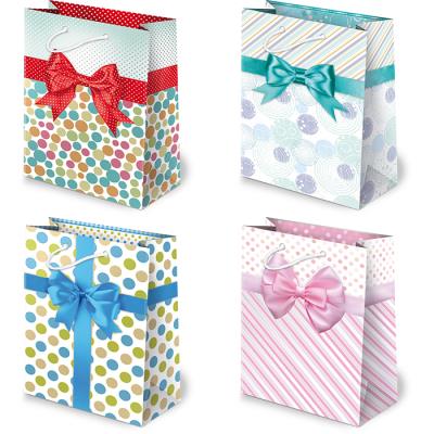 Opakowanie Torebki ozdobne T4-42 Kokardy Cukierkowe 10 sztuk