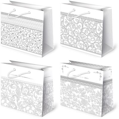 Opakowanie Torebki ozdobne T6-21 Białe 10 sztuk