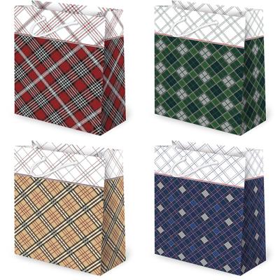 Opakowanie Torebki ozdobne TD-50 Kratki szkockie 10 sztuk