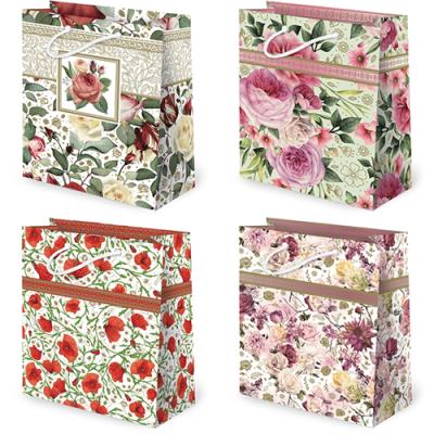 Opakowanie Torebki ozdobne TD-67 Kwiaty watercolors 10 sztuk