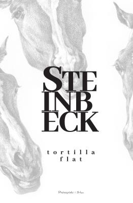 Okładka książki Tortilla Flat. Duże Litery
