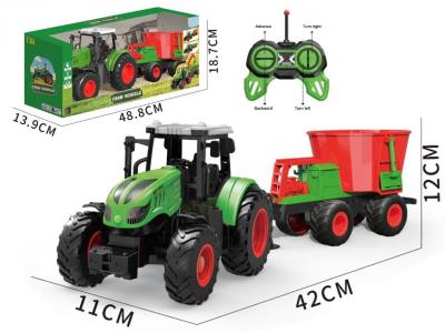 Opakowanie Traktor R/C z przyczepą 1:24 42x11x12cm