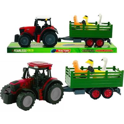 Opakowanie Traktor z przyczepą i ptakami