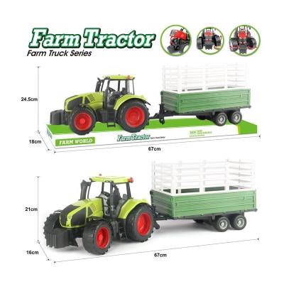 Traktor z wysoką przyczepą. Wydawca: TOYS Paweł Wojda. SmakLiter.pl Opakowanie Traktor z wysoką przyczepą