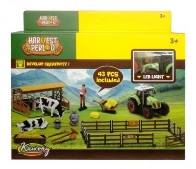 Traktor ze światłem i dźwiękiem. Wydawca: SWEDE. SmakLiter.pl Opakowanie Traktor ze światłem i dźwiękiem