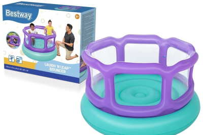 Trampolina dmuchana 152x84cm. Wydawca: Bestway. SmakLiter.pl Opakowanie Trampolina dmuchana 152x84cm