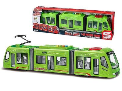 Opakowanie Tramwaj światło, dźwięk, otwierane drzwi 1:16