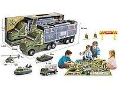 Opakowanie Transporter wojskowy z pojazdami i matą