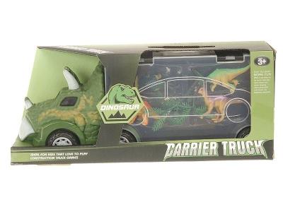 Opakowanie Transporter z 4 dinozaurami + akcesoria