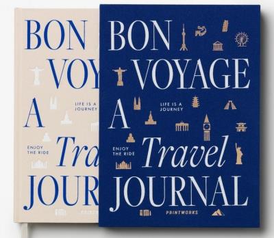 Travel Journal. Bon Voyage. Wydawca: Printworks. SmakLiter.pl Opakowanie Travel Journal. Bon Voyage