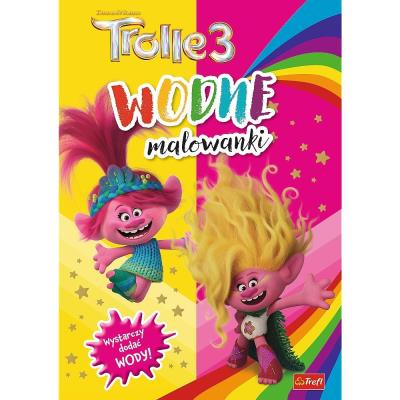 Okładka książki Trolls Wodne malowanki