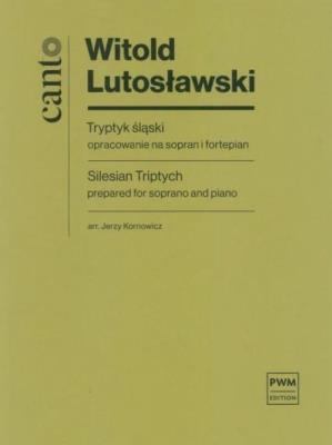 Okładka książki Tryptyk śląski opracowanie na sopran i fortepian