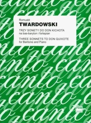 Okładka książki Trzy sonety do Don Kichota na bas-baryton i...