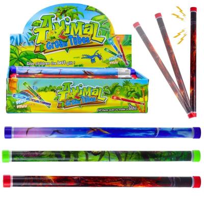 Opakowanie Tuba dźwiękowa Dinozaury światło 40cm MIX