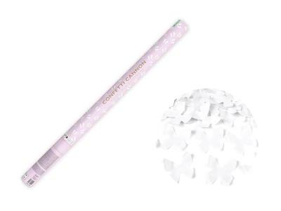 Opakowanie Tuba z motylkami biały 80cm